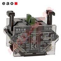 EAO 急停开关按钮底座 704.910.4